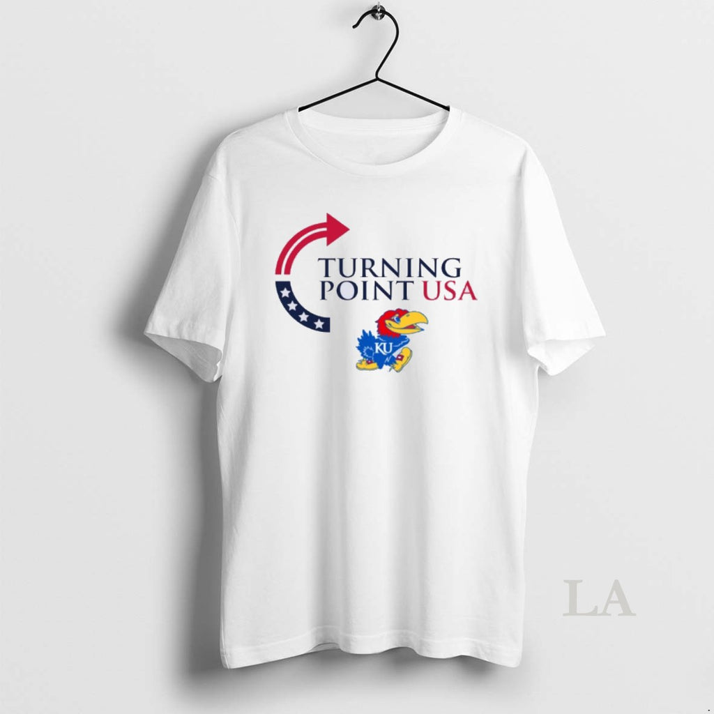 Original Kansas Jayhawks Turning Point Usa T-Shirts, Hoodie, Sweatshirt | InkNestWear.com