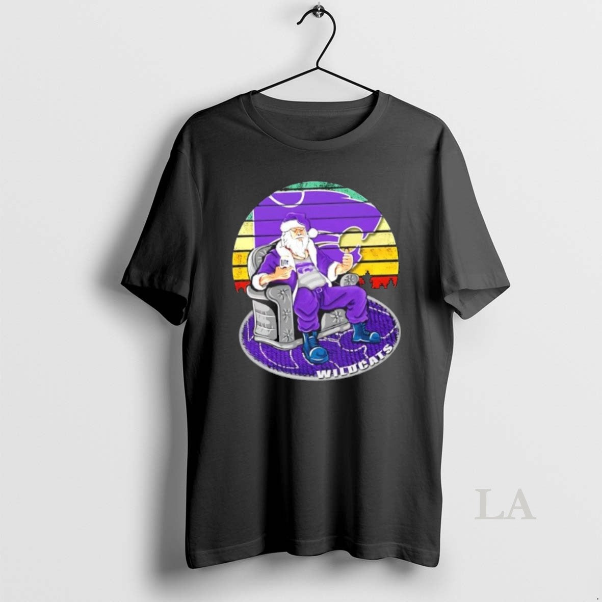 Original Kansas State Wildcats X Santa Claus Christmas Vintage T-Shirts, Hoodie, Sweatshirt | InkNestWear.com