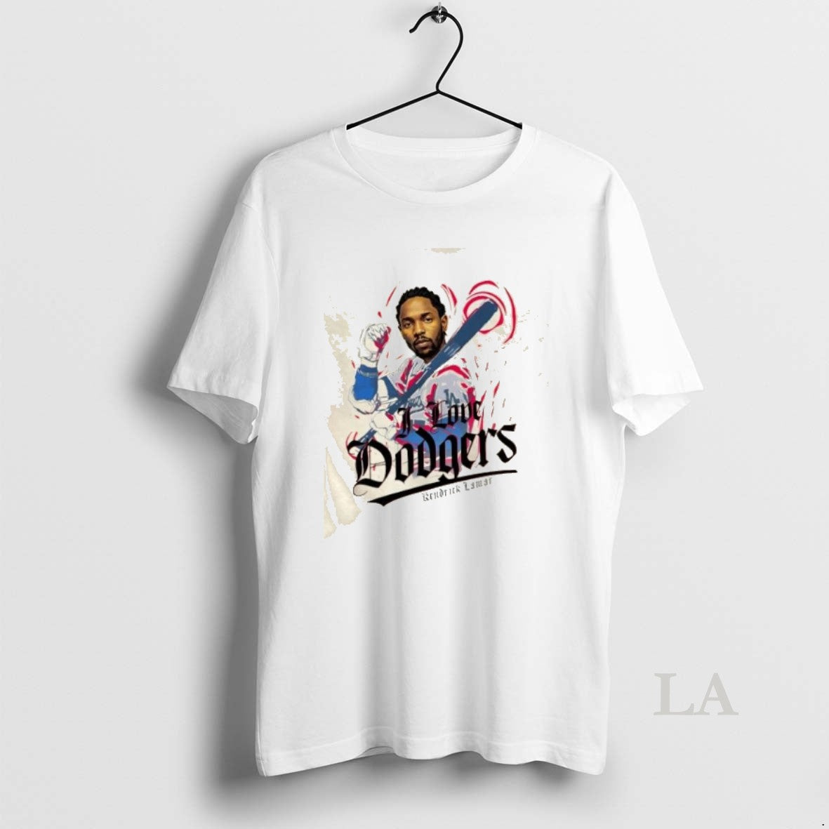 Original Kendrick Lamar I Love Los Angeles Dodgers Baseball T-Shirts, Hoodie, Sweatshirt | InkNestWear.com