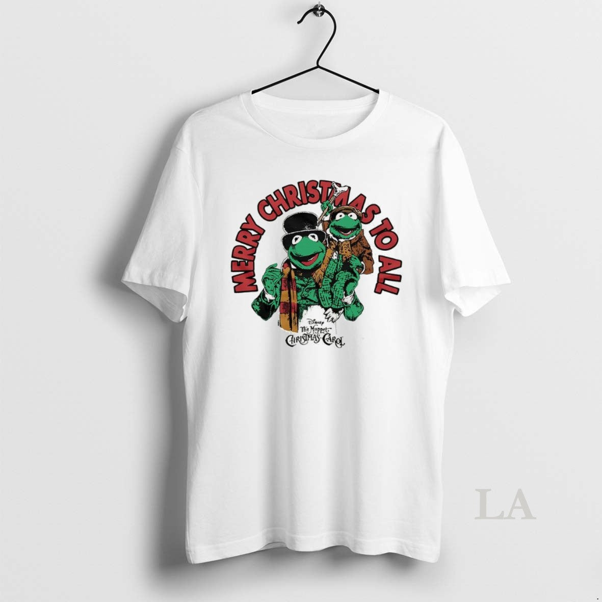 Original Kermit The Frog And Robin The Frog Muppets Merry Christmas To All T-Shirts, Hoodie, Sweatshirt | InkNestWear.com