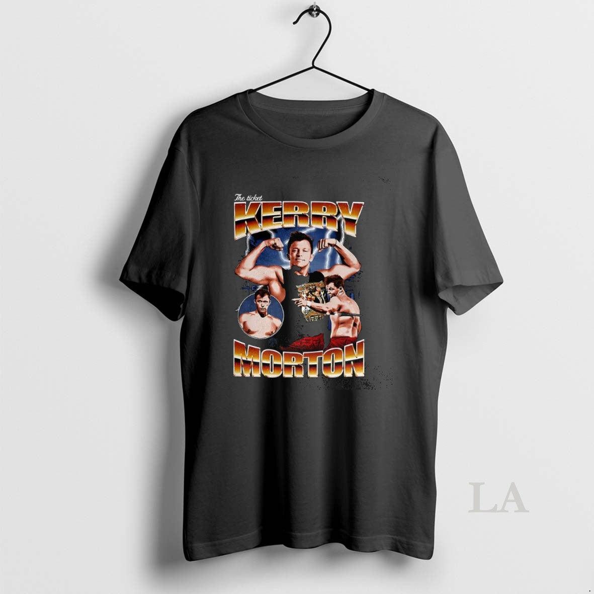 Original Kerry Morton Wrestler The Ticket Retro T-Shirts, Hoodie, Sweatshirt | InkNestWear.com