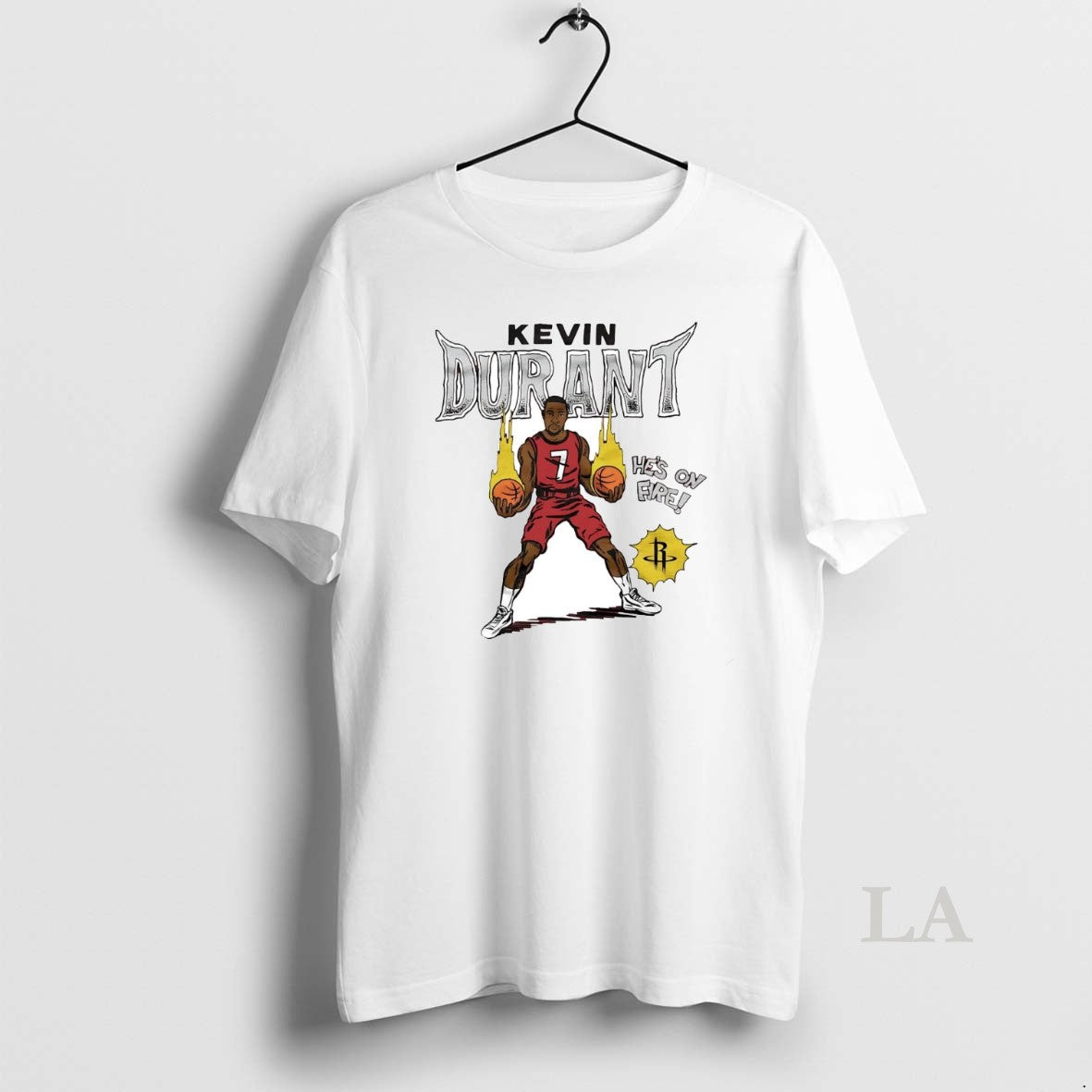 Original Kevin Durant Hes On Fire Houston Rockets T-Shirts, Hoodie, Sweatshirt | InkNestWear.com