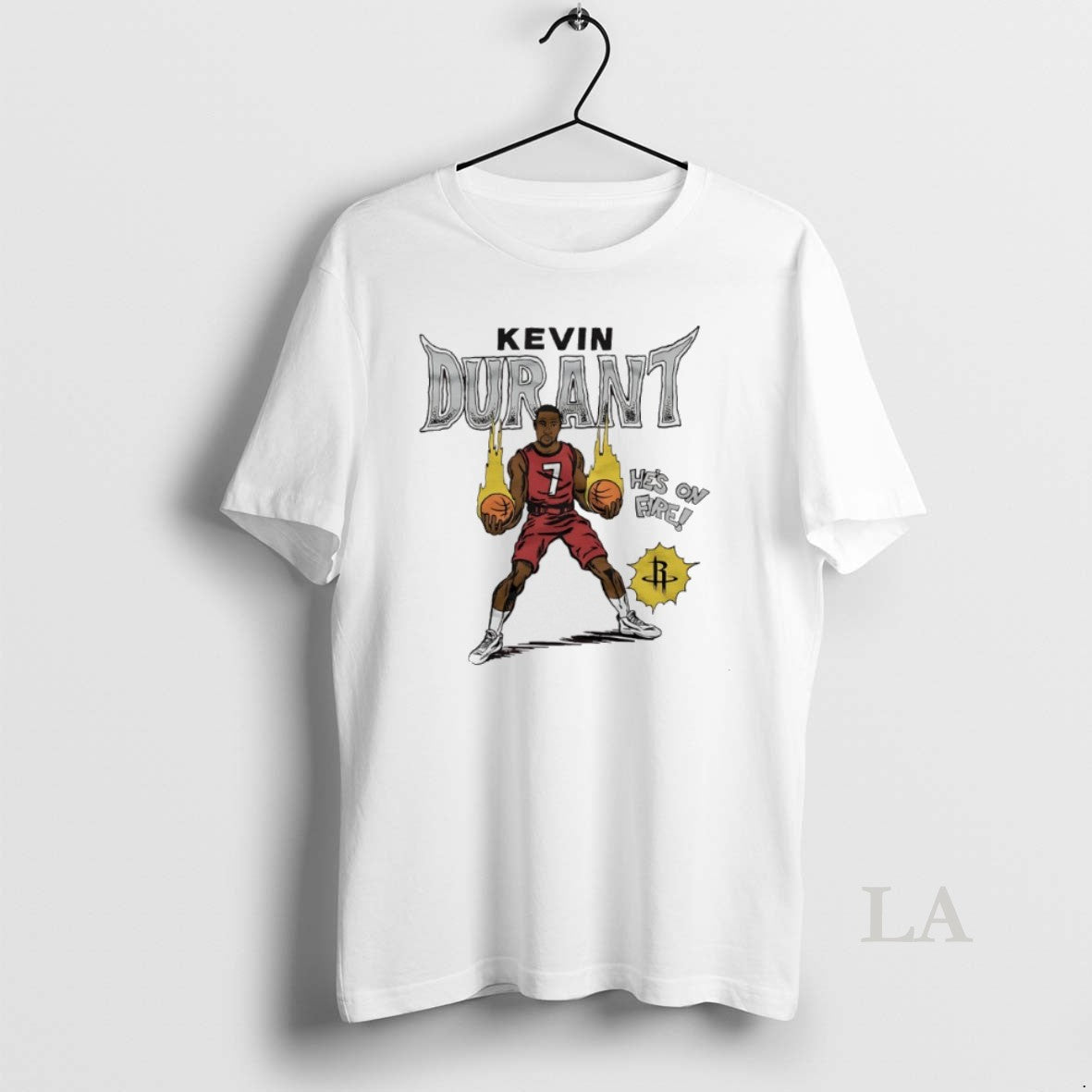 Original Kevin Durant Hes On Fire Houston Rockets Comic T-Shirts, Hoodie, Sweatshirt | InkNestWear.com