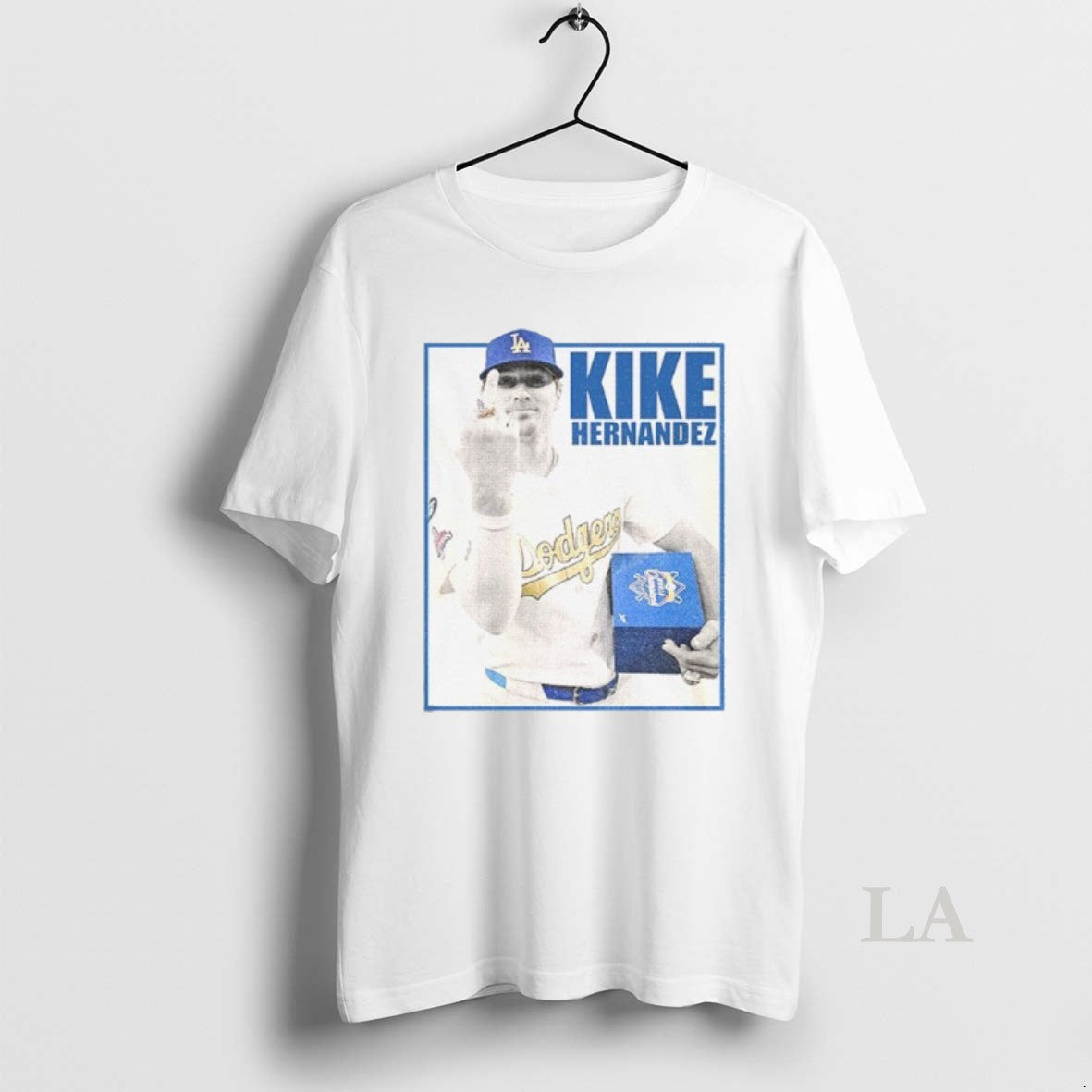 Original Kike Hernandez Funny Middle Finger Vintage T-Shirts, Hoodie, Sweatshirt | InkNestWear.com