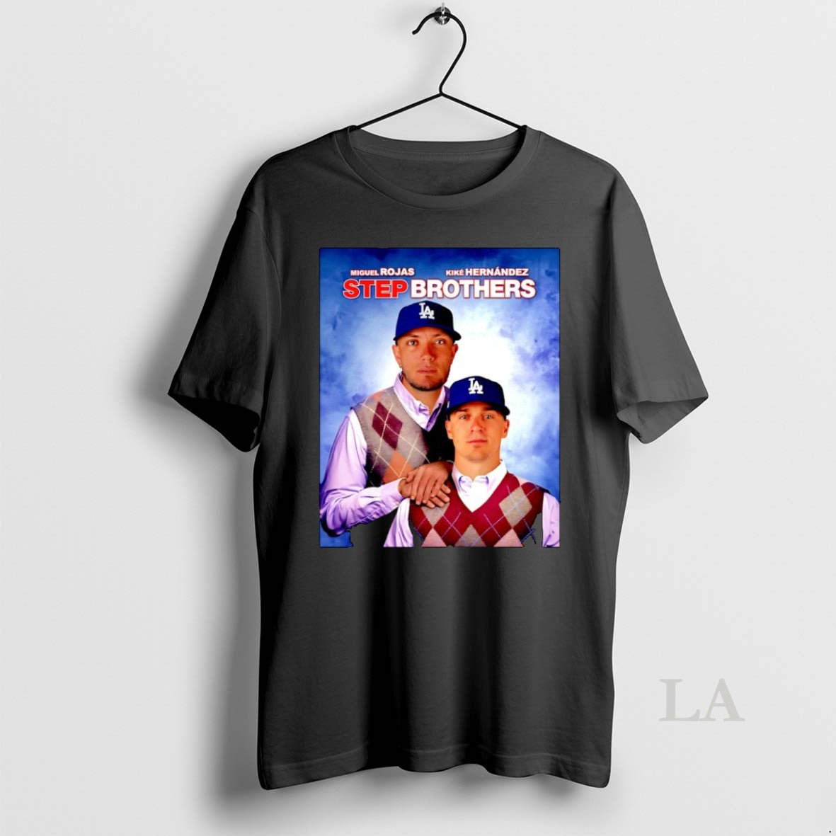 Original Kike Hernandez And Miguel Rojas Step Brothers Los Angeles Dodgers Mlb T-Shirts, Hoodie, Sweatshirt | InkNestWear.com