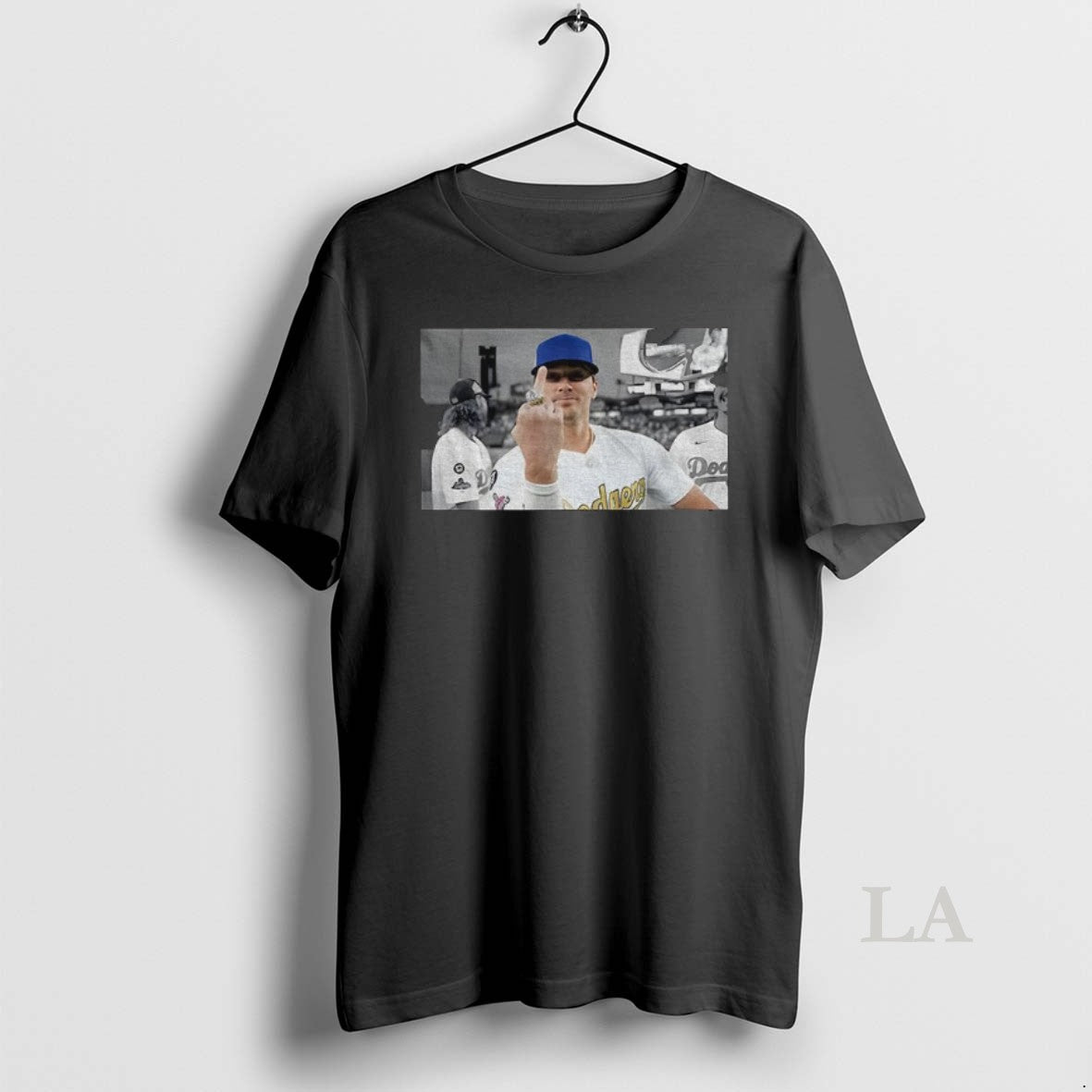 Original Kike Hernandez Funny Middle Finger Los Angeles Dodgers Baseball Championship Game Day 2025 T-Shirts, Hoodie,...