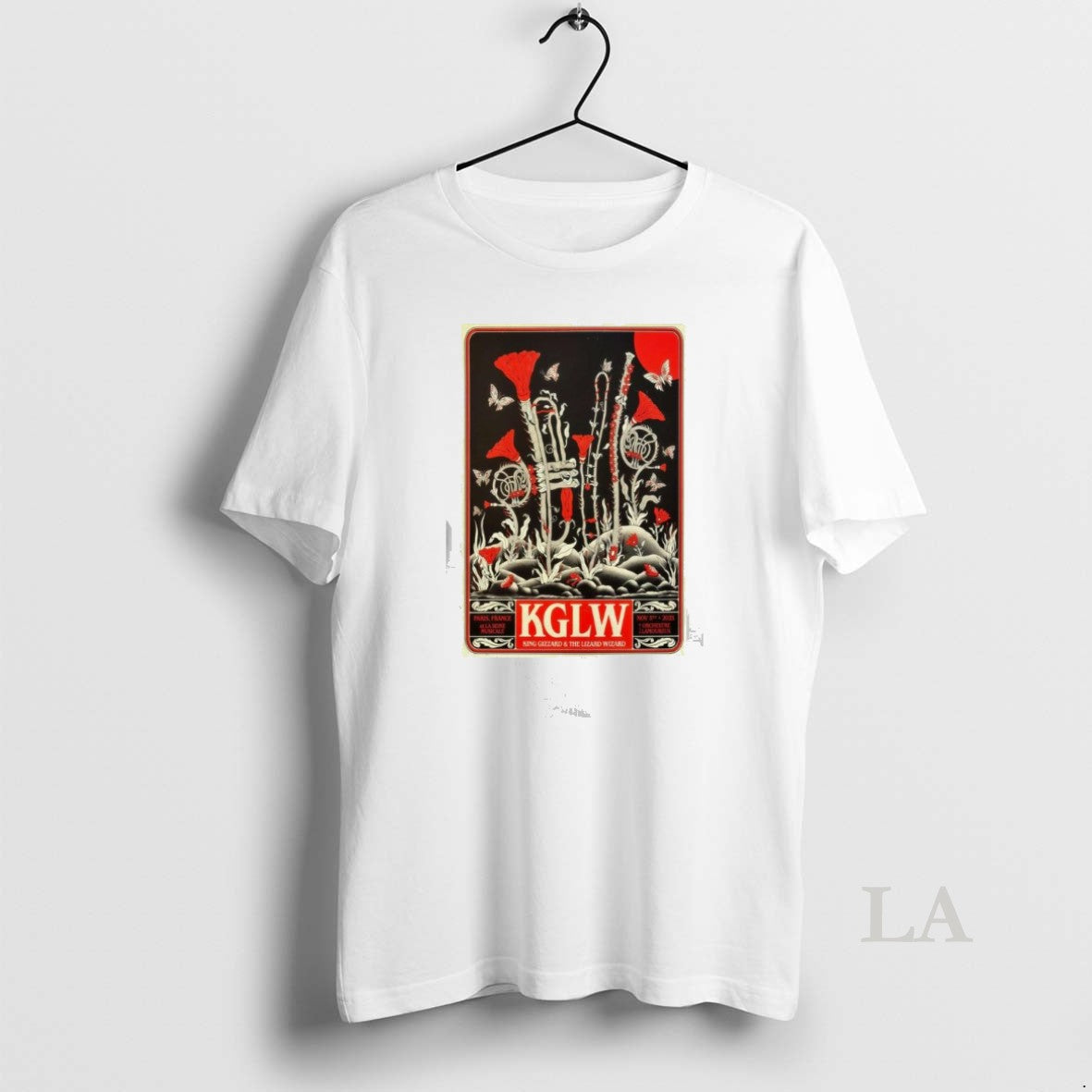 Original King Gizzard And The Lizard Wizard 11 5 2025 Paris France T-Shirts, Hoodie, Sweatshirt | InkNestWear.com
