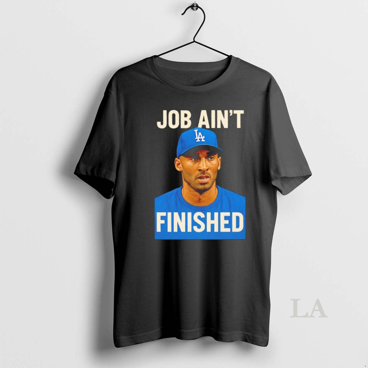 Original Kobe Bryant Job Aint Finished Los Angeles Dodgers T-Shirts, Hoodie, Sweatshirt | InkNestWear.com
