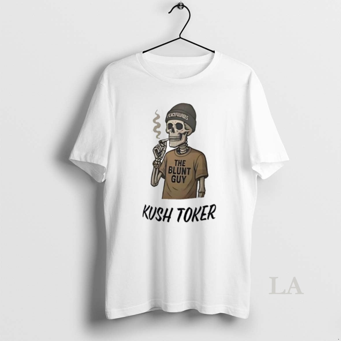 Original Kush Toker The Blunt Guy Skeleton Smoking T-Shirts, Hoodie, Sweatshirt | InkNestWear.com