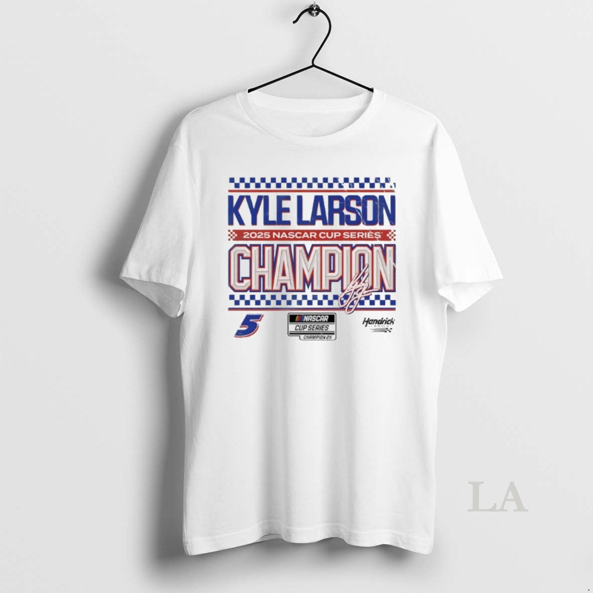 Original Kyle Larson 2025 Nascar Cup Series Champion Signature T-Shirts, Hoodie, Sweatshirt | InkNestWear.com