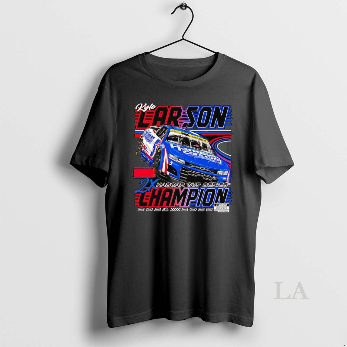 Original Kyle Larson 2x Nascar Cup Series Champions 2025 T-Shirts, Hoodie, Sweatshirt | InkNestWear.com