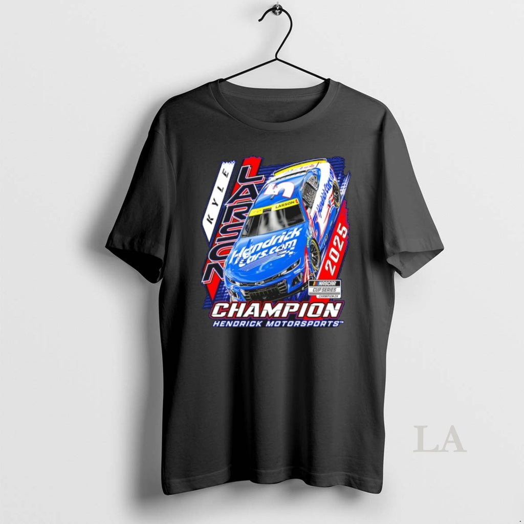 Original Kyle Larson Hendrick 2025 Nascar Cup Series Champion Hendrick Motorsports T-Shirts, Hoodie, Sweatshirt