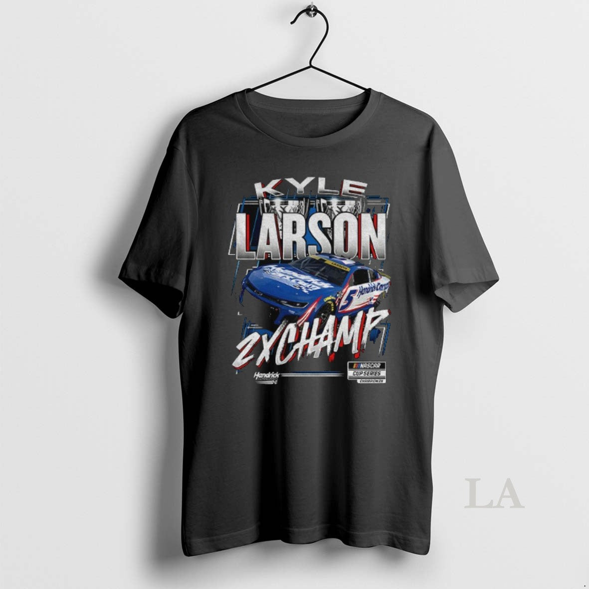 Original Kyle Larson Hendrick Motorsports Two Time Nascar Cup Series Champion Trophy 2025 T-Shirts, Hoodie, Sweatshirt