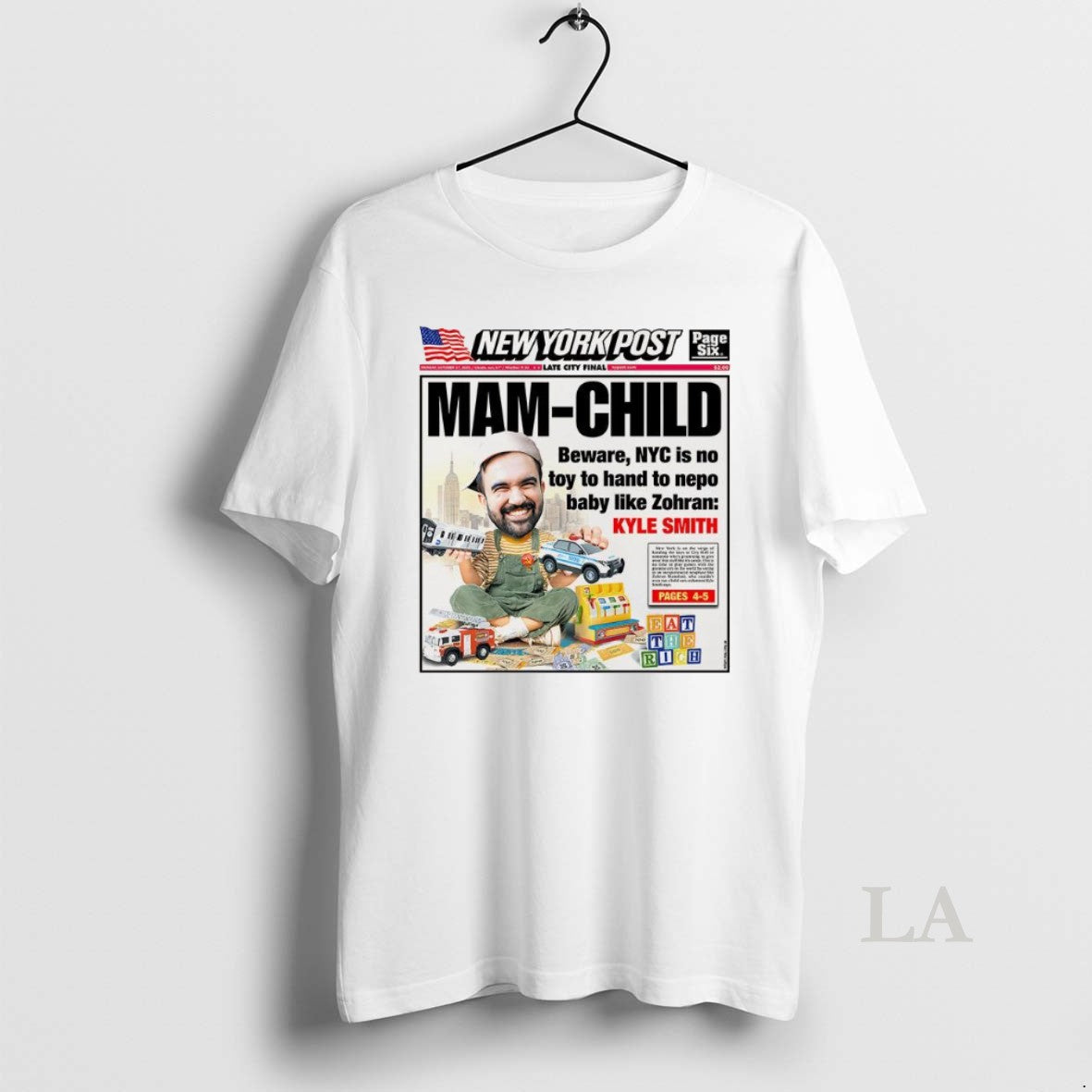 Original Kyle Smith Man Child New York Post T-Shirts, Hoodie, Sweatshirt | InkNestWear.com