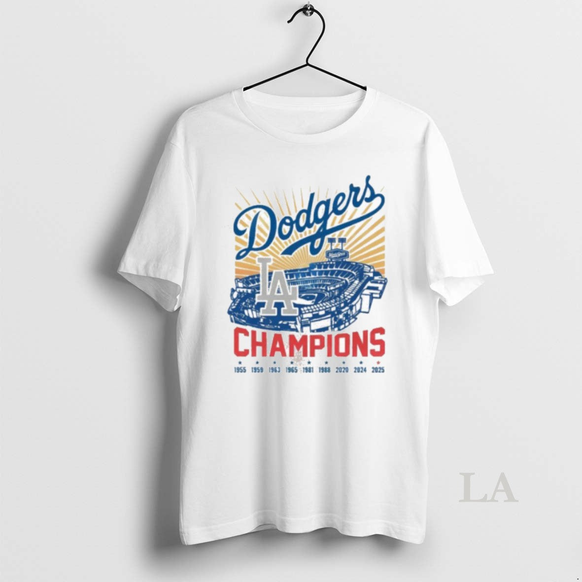 Original La Baseball Team Champions 2025 T-Shirts, Hoodie, Sweatshirt | InkNestWear.com