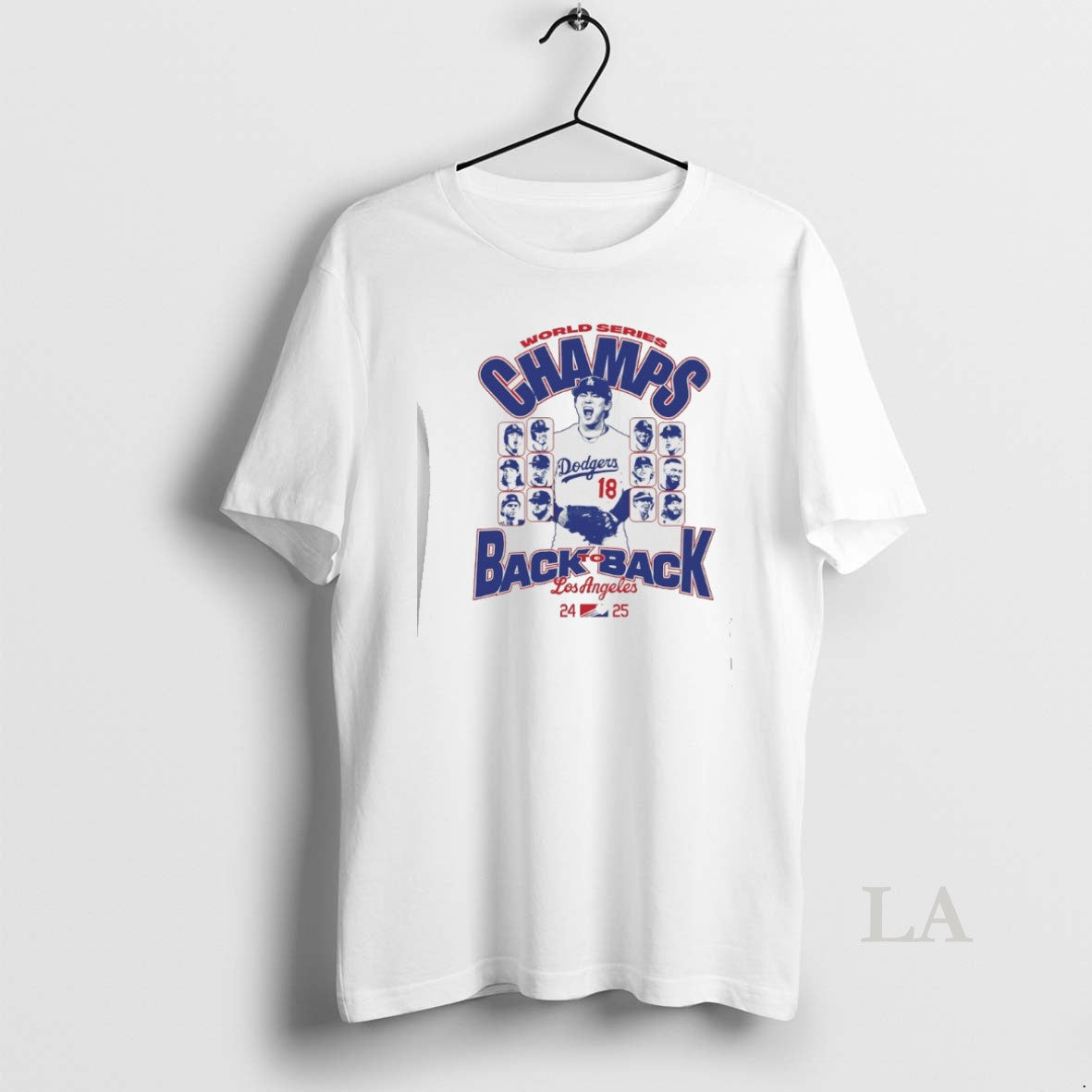 Original La Dodgers Back To Back 24 25 World Series Champs T-Shirts, Hoodie, Sweatshirt | InkNestWear.com