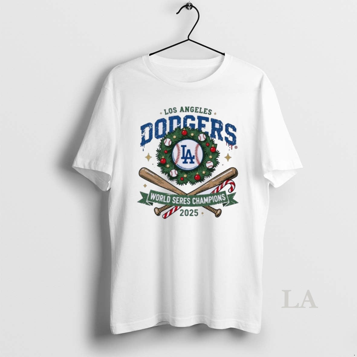 Original La Dodgers World Series Champions 2025 Christmas T-Shirts, Hoodie, Sweatshirt | InkNestWear.com