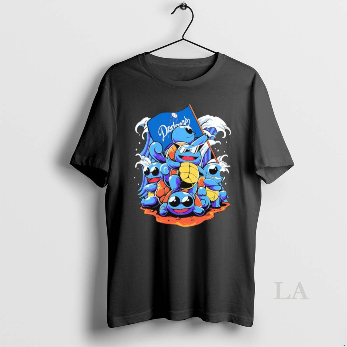 Original La Dodgers X Squirtle Squad Characters Wins T-Shirts, Hoodie, Sweatshirt | InkNestWear.com