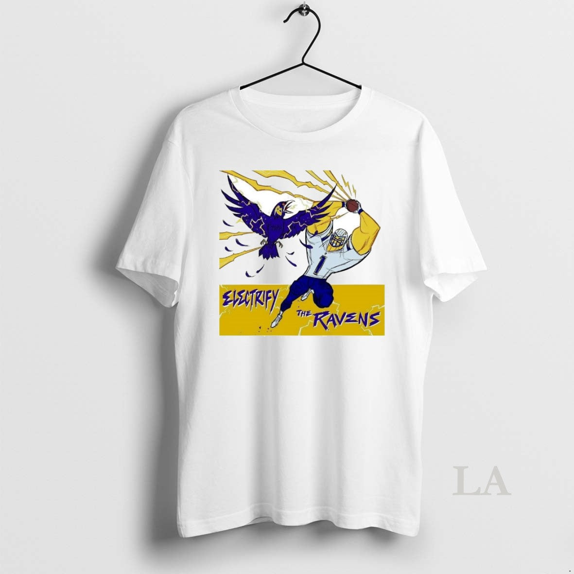 Original La Chargers Quentin Johnston Electrify The Ravens T-Shirts, Hoodie, Sweatshirt | InkNestWear.com