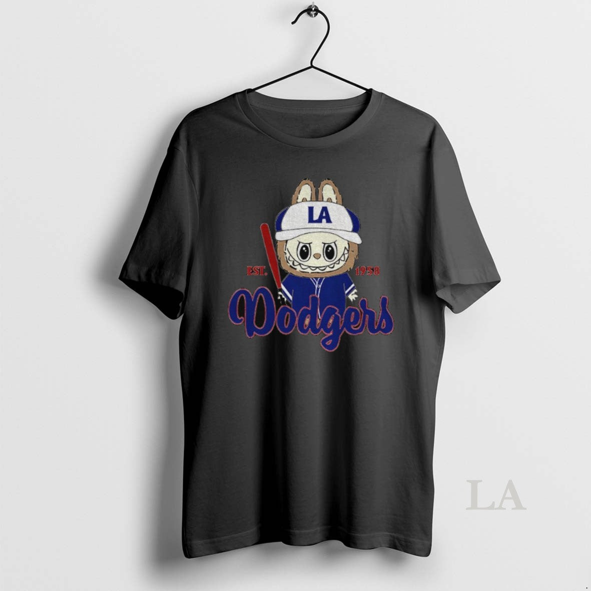 Original Labubu Los Angeles Dodgers Est 1958 Mlb Baseball World Series Game Day T-Shirts, Hoodie, Sweatshirt