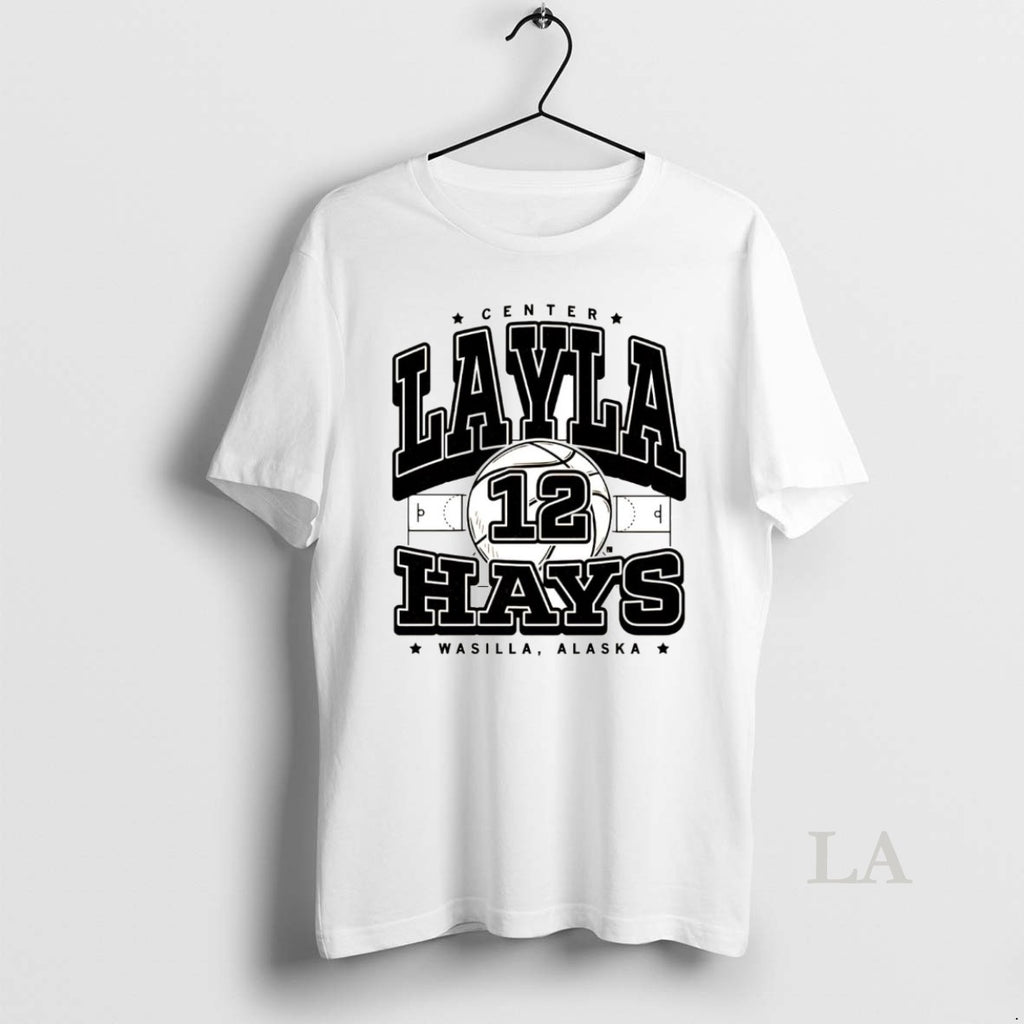 Original Layla Hays Center Wasilla Alaska Iowa Hawkeyes T-Shirts, Hoodie, Sweatshirt | InkNestWear.com