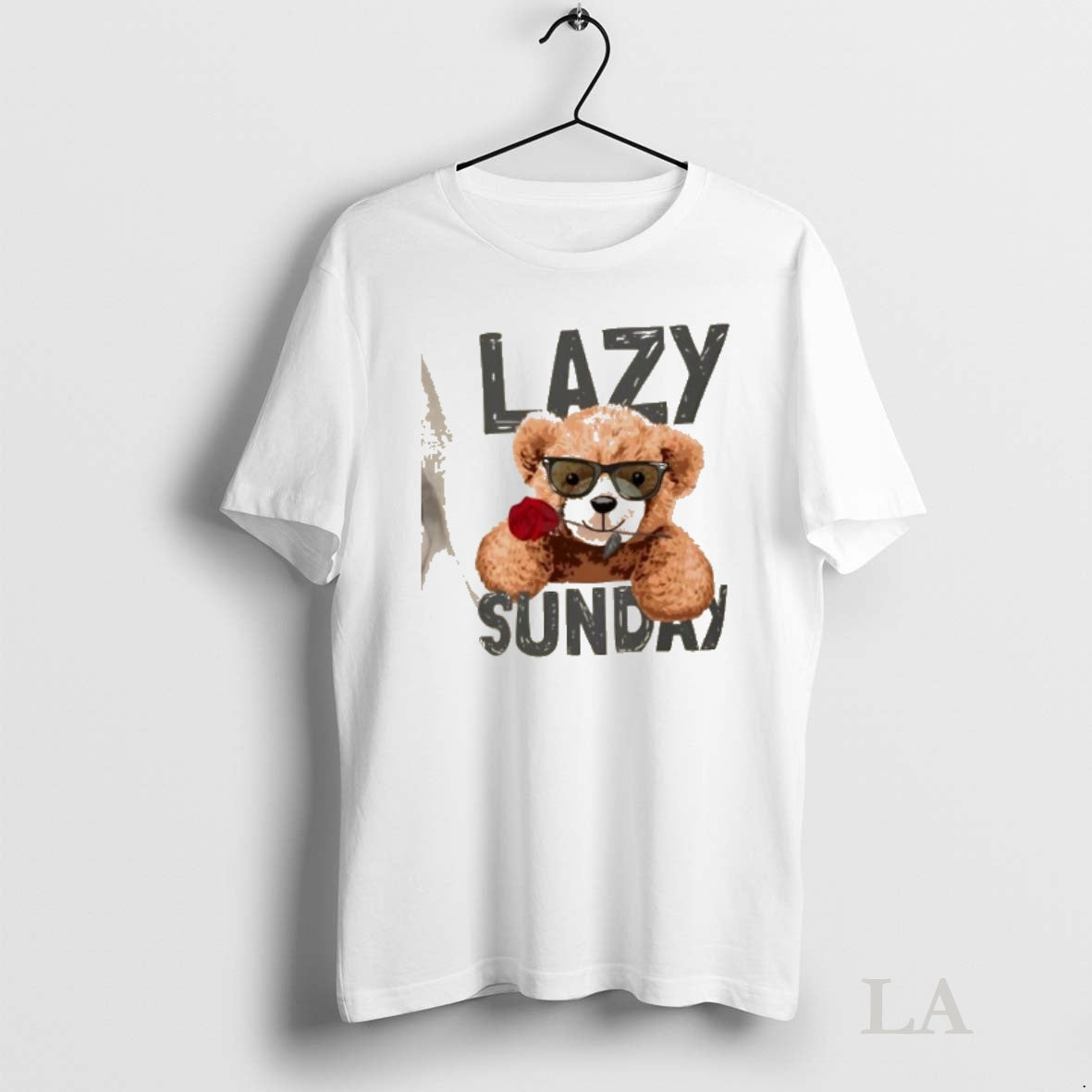 Original Lazy Sunday Teddy Bear Cute Chill Day T-Shirts, Hoodie, Sweatshirt | InkNestWear.com