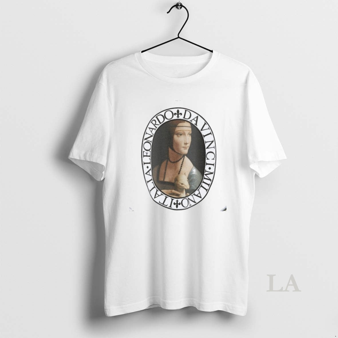 Original Leonardo Da Vinci Milano Italia Woman And Weasel T-Shirts, Hoodie, Sweatshirt | InkNestWear.com