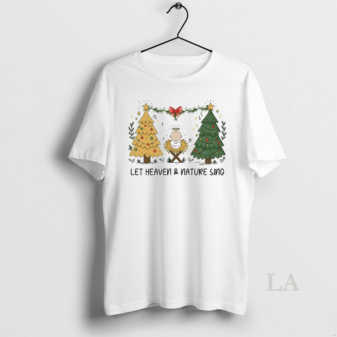 Original Let Heaven And Nature Sing Christmas T-Shirts, Hoodie, Sweatshirt | InkNestWear.com