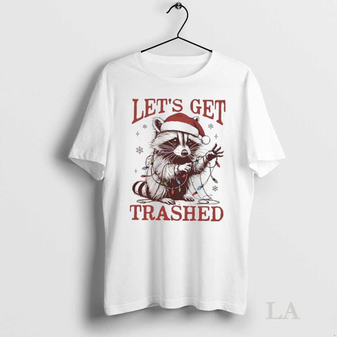 Original Lets Get Trashed Christmas Raccoon T-Shirts, Hoodie, Sweatshirt | InkNestWear.com