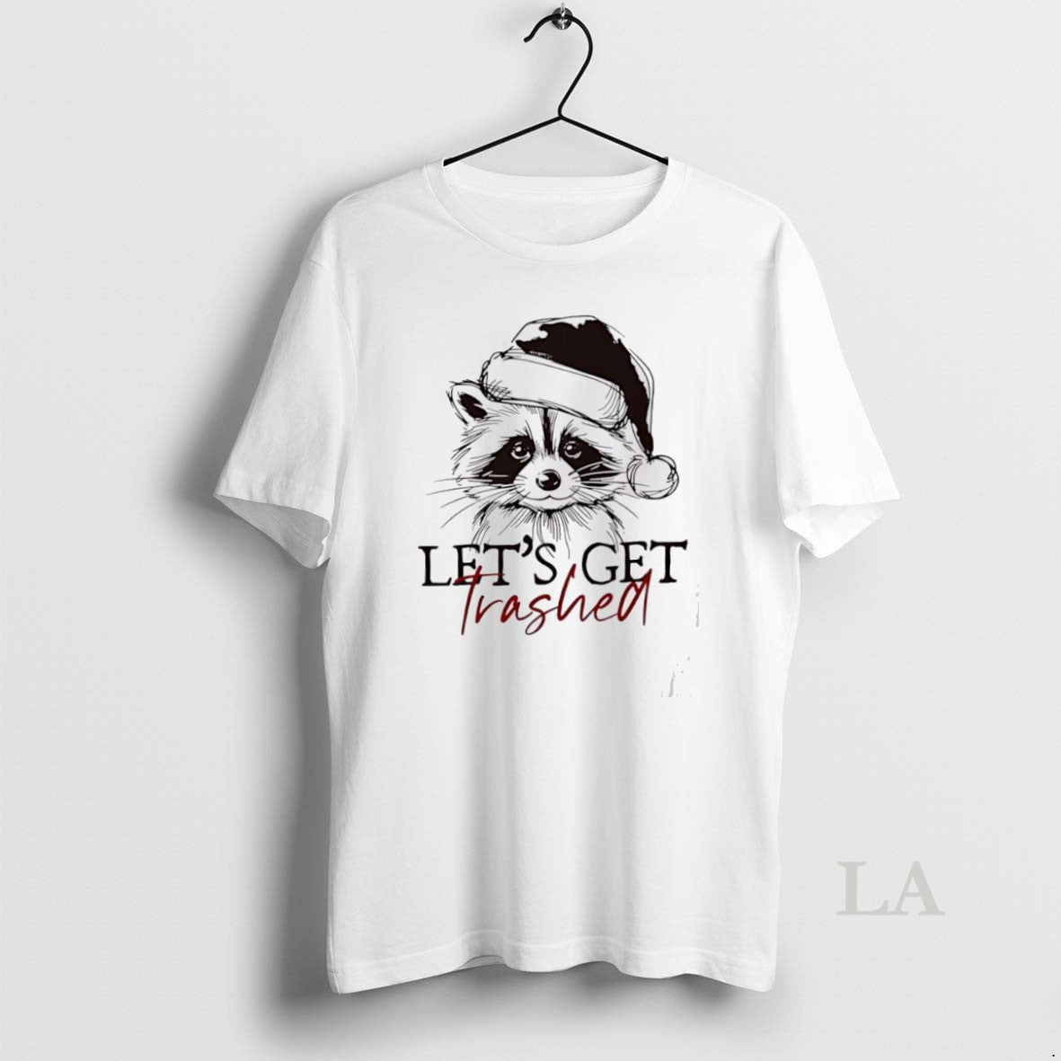 Original Lets Get Trashed Funny Raccoon Christmas T-Shirts, Hoodie, Sweatshirt | InkNestWear.com