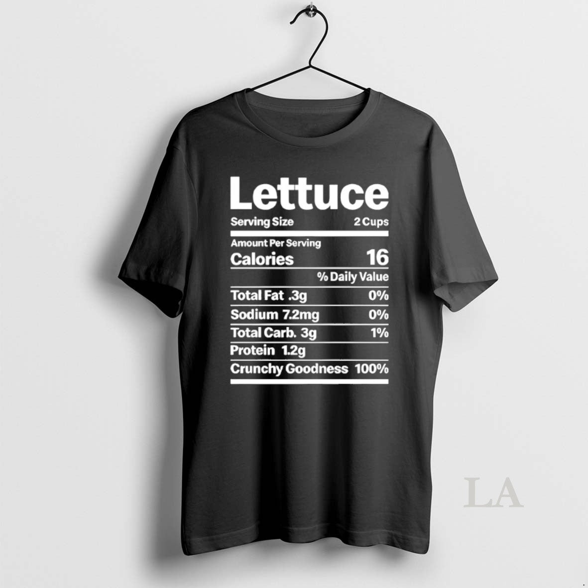 Original Lettuce Costume Nutrition Facts T-Shirts, Hoodie, Sweatshirt | InkNestWear.com