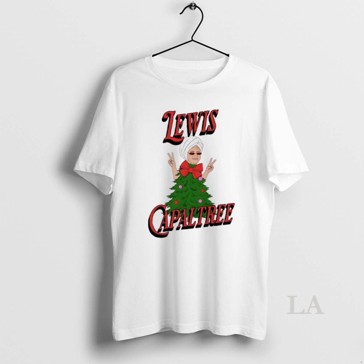Original Lewis Capaltree Christmas Tree T-Shirts, Hoodie, Sweatshirt | InkNestWear.com
