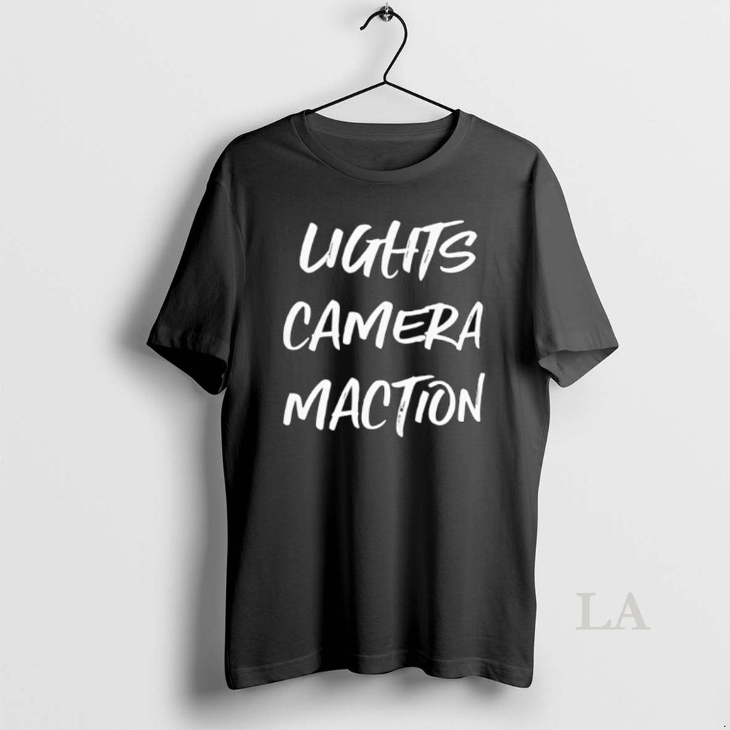 Original Lights Camera Maction T-Shirts, Hoodie, Sweatshirt | InkNestWear.com