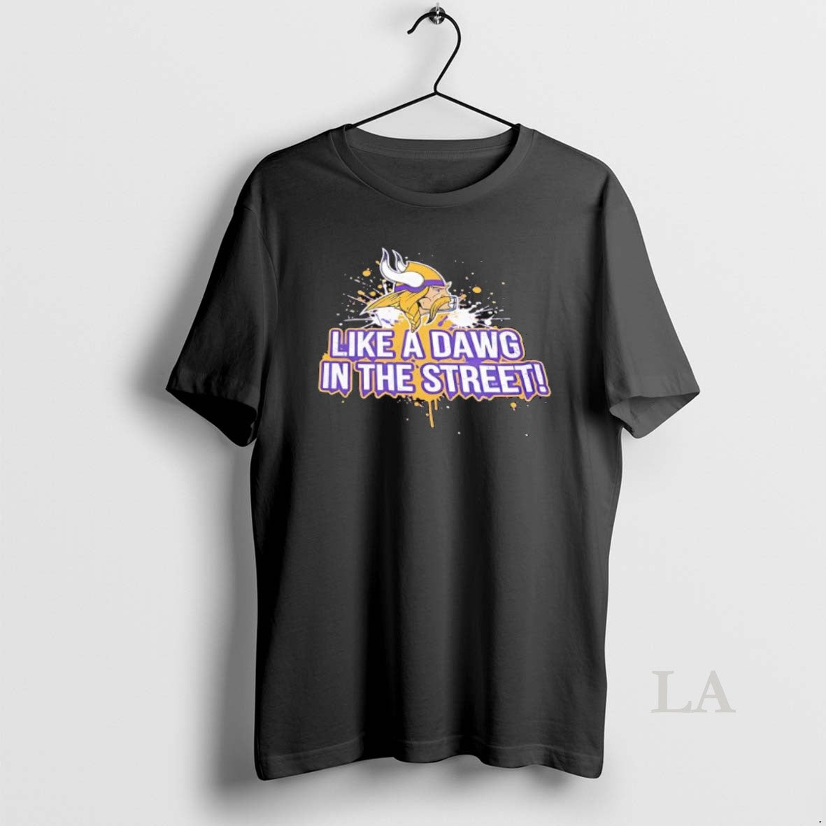 Original Like A Dawg In The Street Minnesota Vikings T-Shirts, Hoodie, Sweatshirt | InkNestWear.com