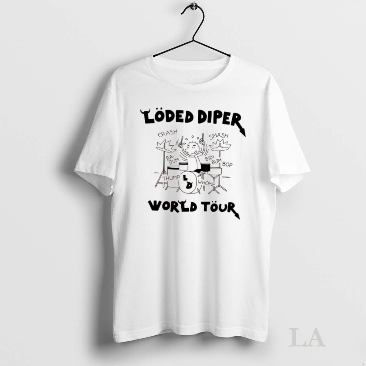 Original Loded Diper World Tour Thump Whomp T-Shirts, Hoodie, Sweatshirt | InkNestWear.com