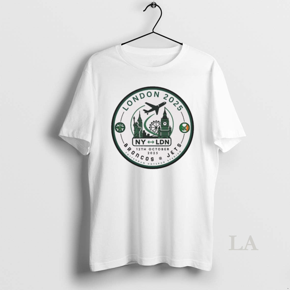Original London 2025 Game Ny Ldn 12th October 2025 Broncos At Jets Tottenham Hotspur Stadium T-Shirts, Hoodie, Sweatshirt