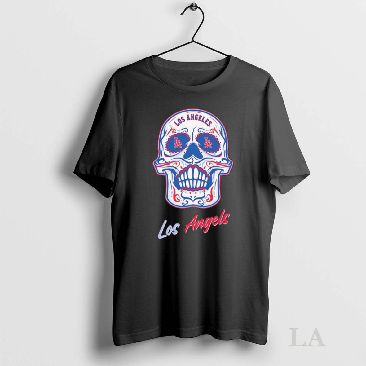 Original Los Angeles Angels Sugar Skull Boxy T-Shirts, Hoodie, Sweatshirt | InkNestWear.com
