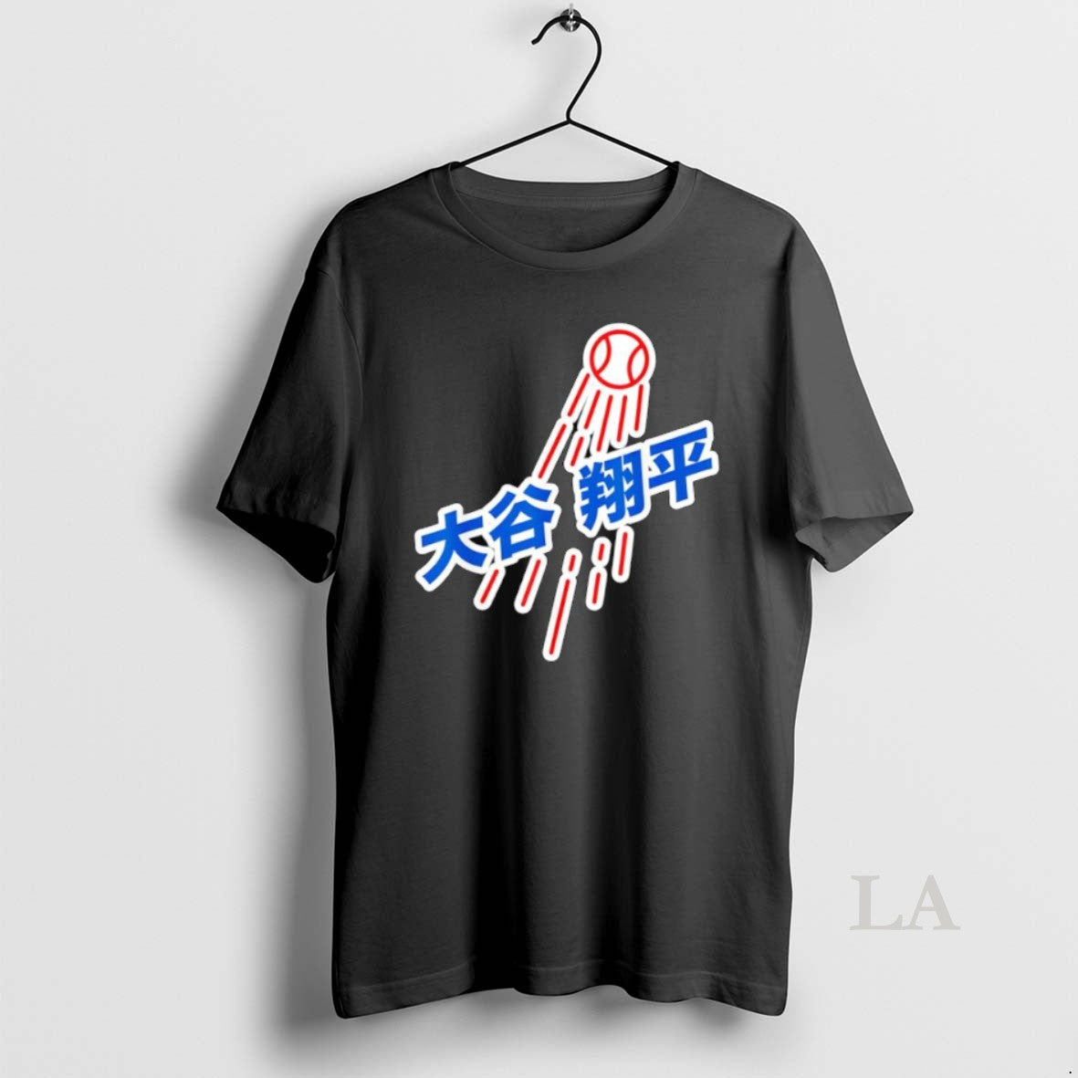 Original Los Angeles Baseball Number 17 Japanese Character T-Shirts, Hoodie, Sweatshirt | InkNestWear.com