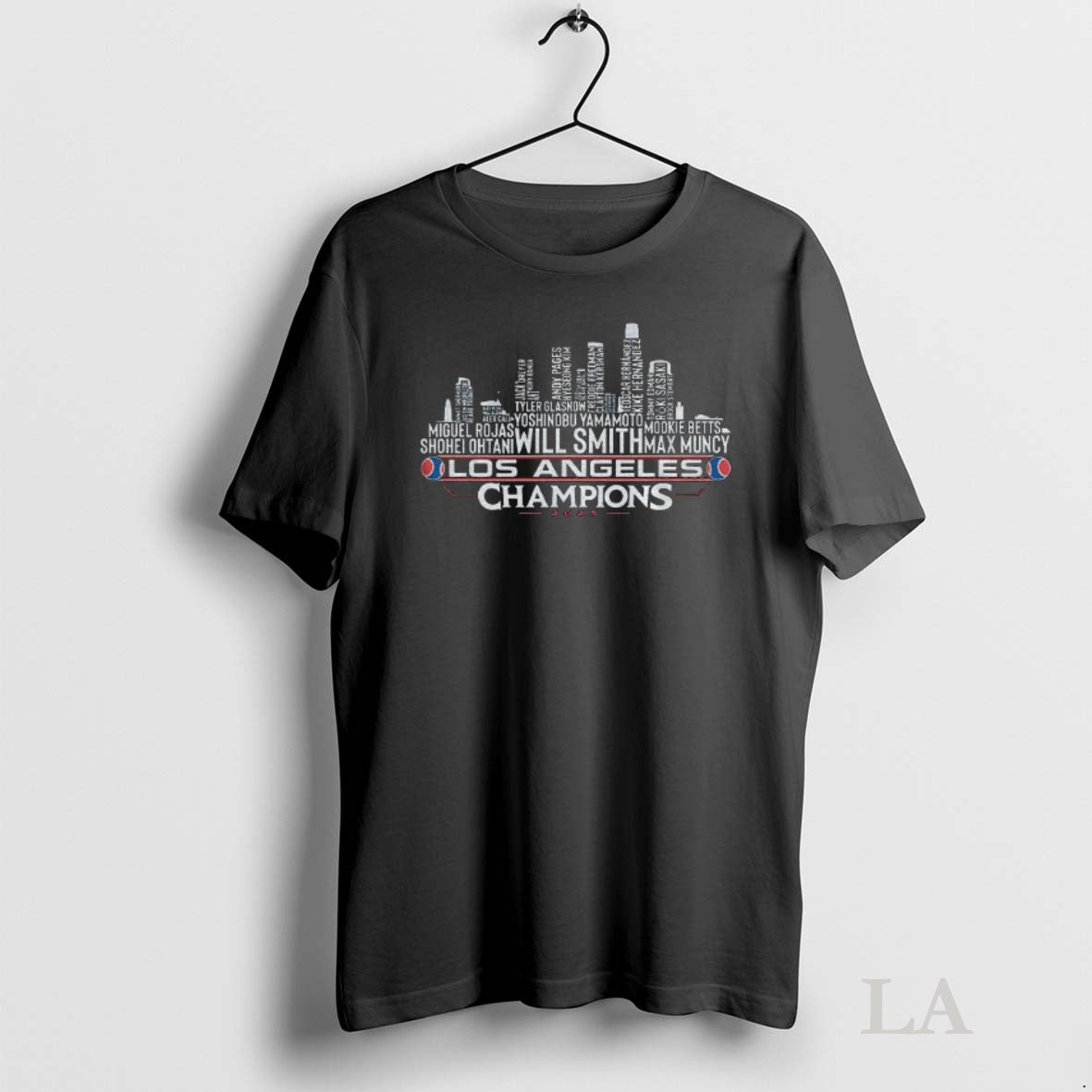 Original Los Angeles Baseball World Champions Team Series 2025 La City Skyline T-Shirts, Hoodie, Sweatshirt | InkNestWear.com
