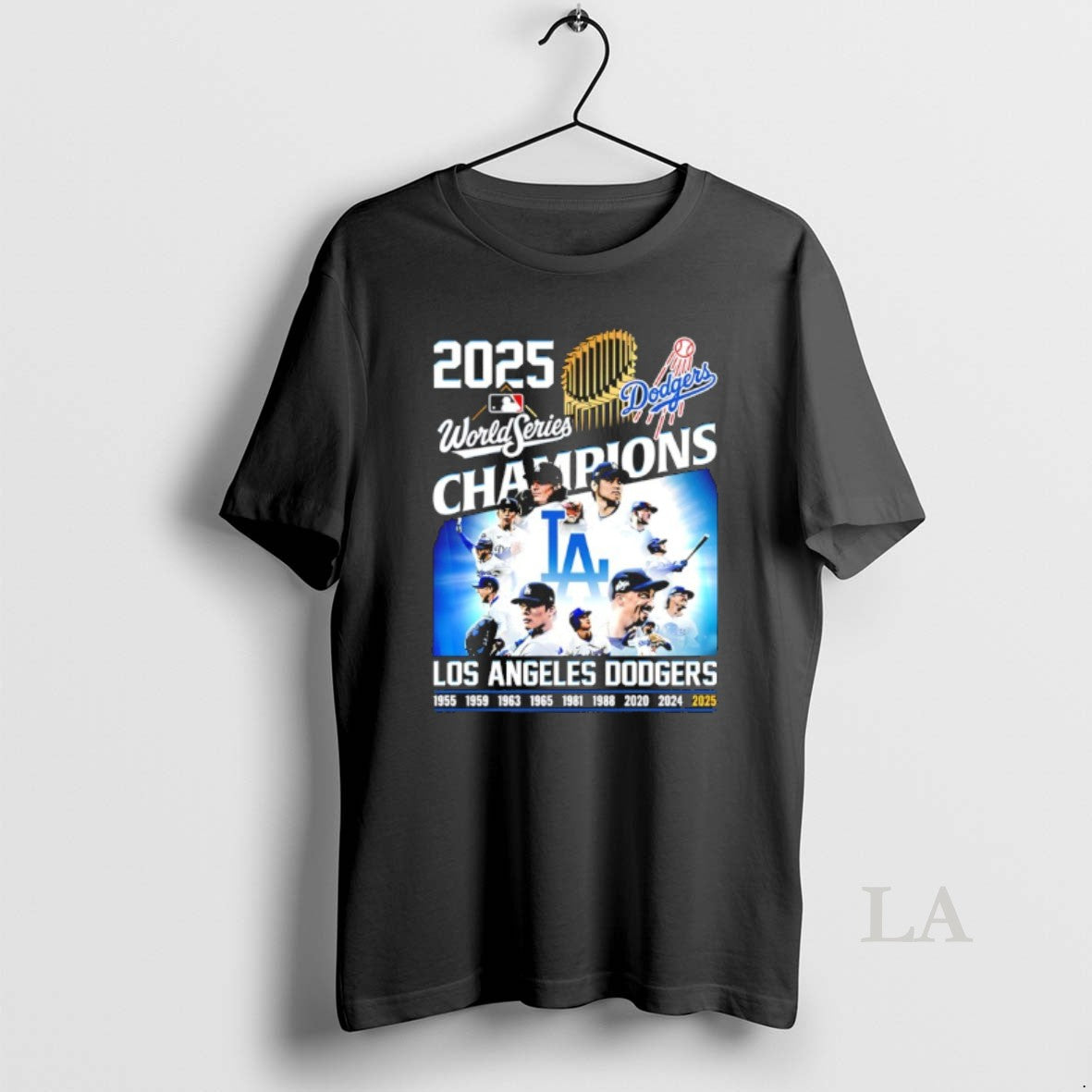 Original Los Angeles Baseball World Series Champions 2025 All Team T-Shirts, Hoodie, Sweatshirt | InkNestWear.com
