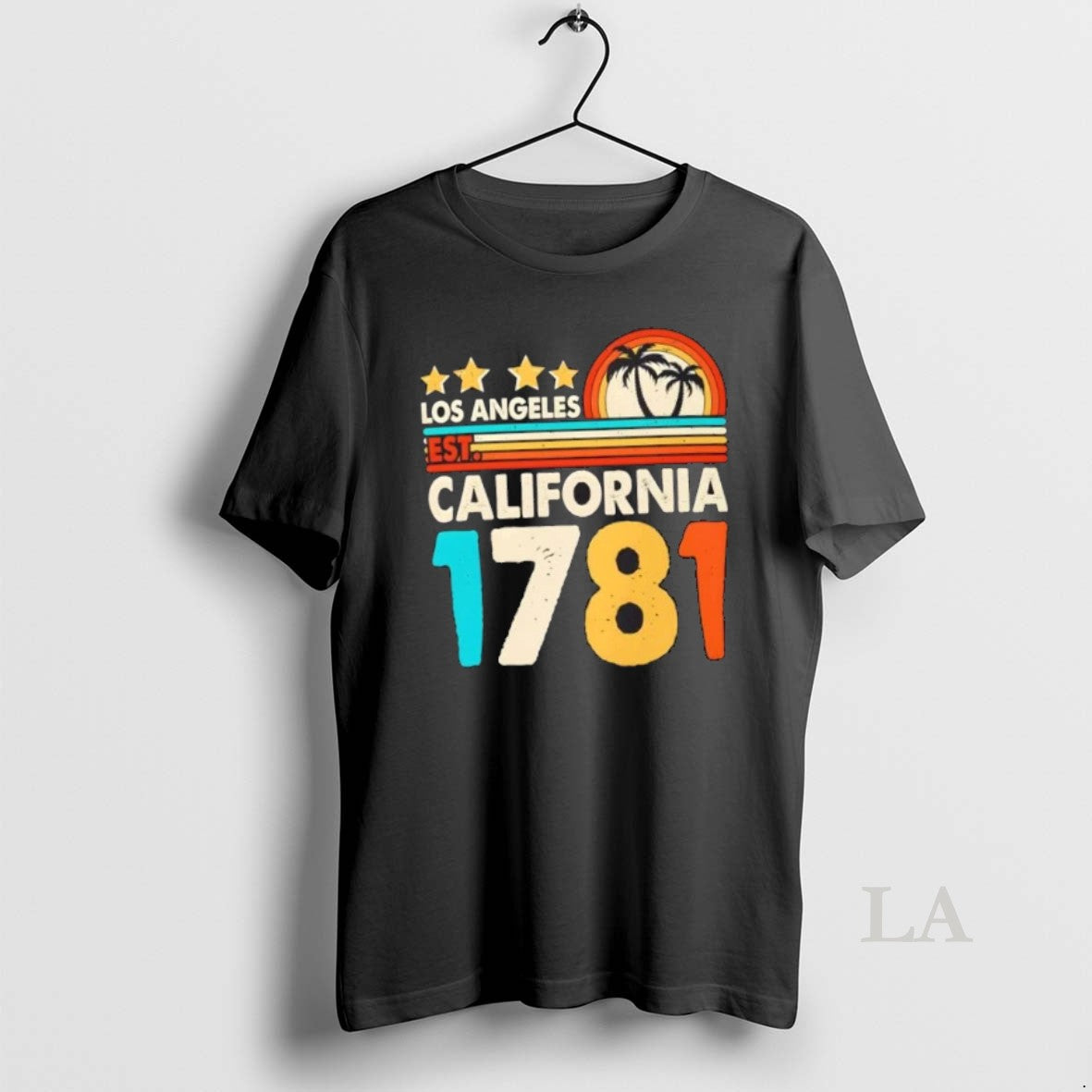 Original Los Angeles California 1781 Retro T-Shirts, Hoodie, Sweatshirt | InkNestWear.com