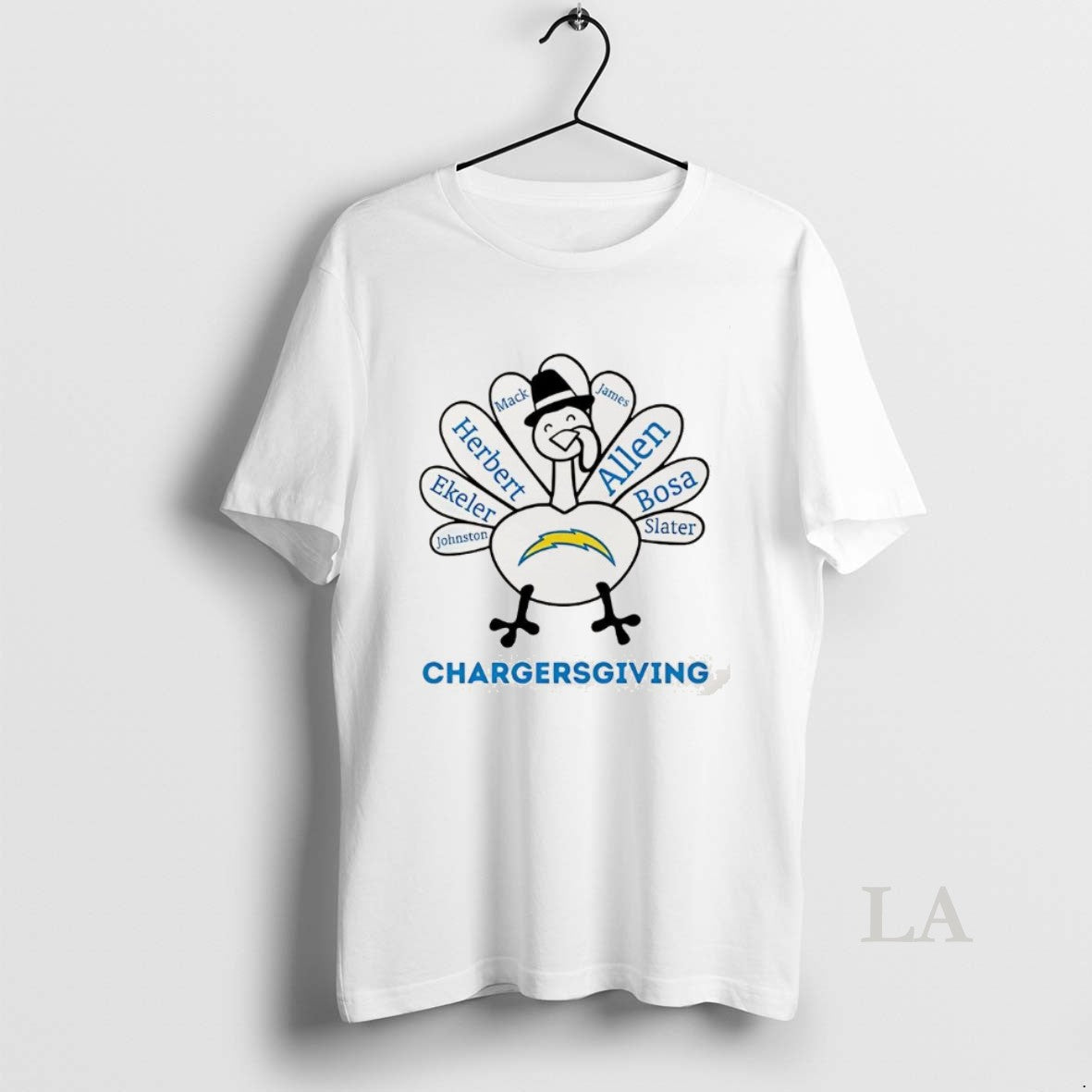 Original Los Angeles Chargers Turkey Chargersgiving Thanksgiving With Heroes T-Shirts, Hoodie, Sweatshirt | InkNestWear.com