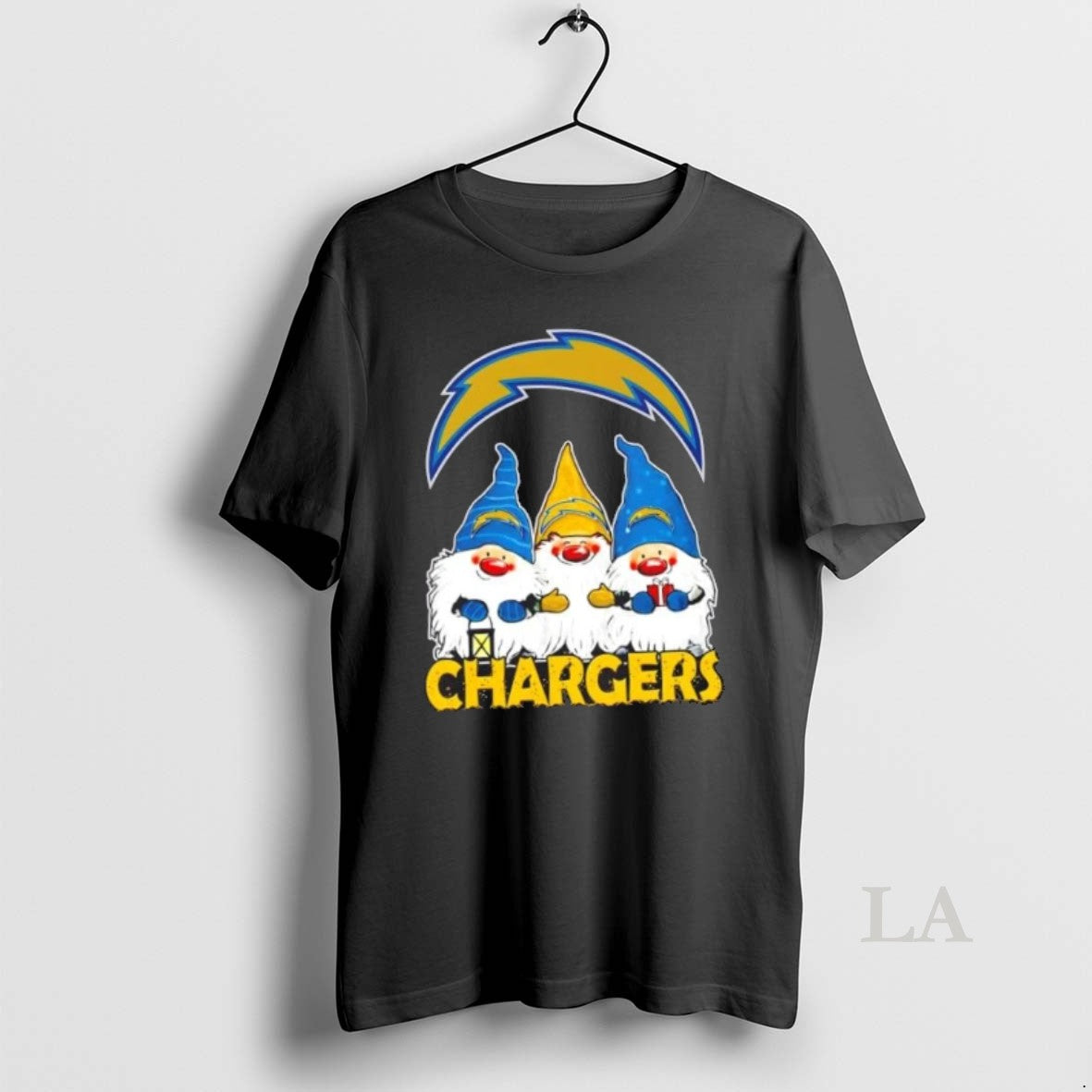 Original Los Angeles Chargers X Gnomes Xmas Christmas T-Shirts, Hoodie, Sweatshirt | InkNestWear.com