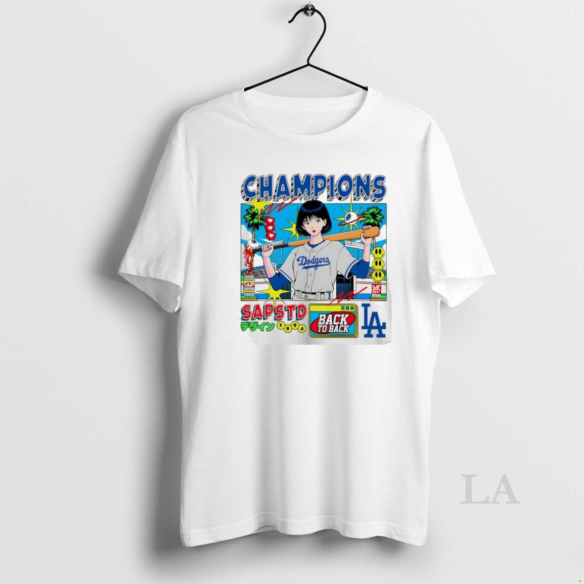 Original Los Angeles Dodger 2025 Back To Back World Champs Anime T-Shirts, Hoodie, Sweatshirt | InkNestWear.com