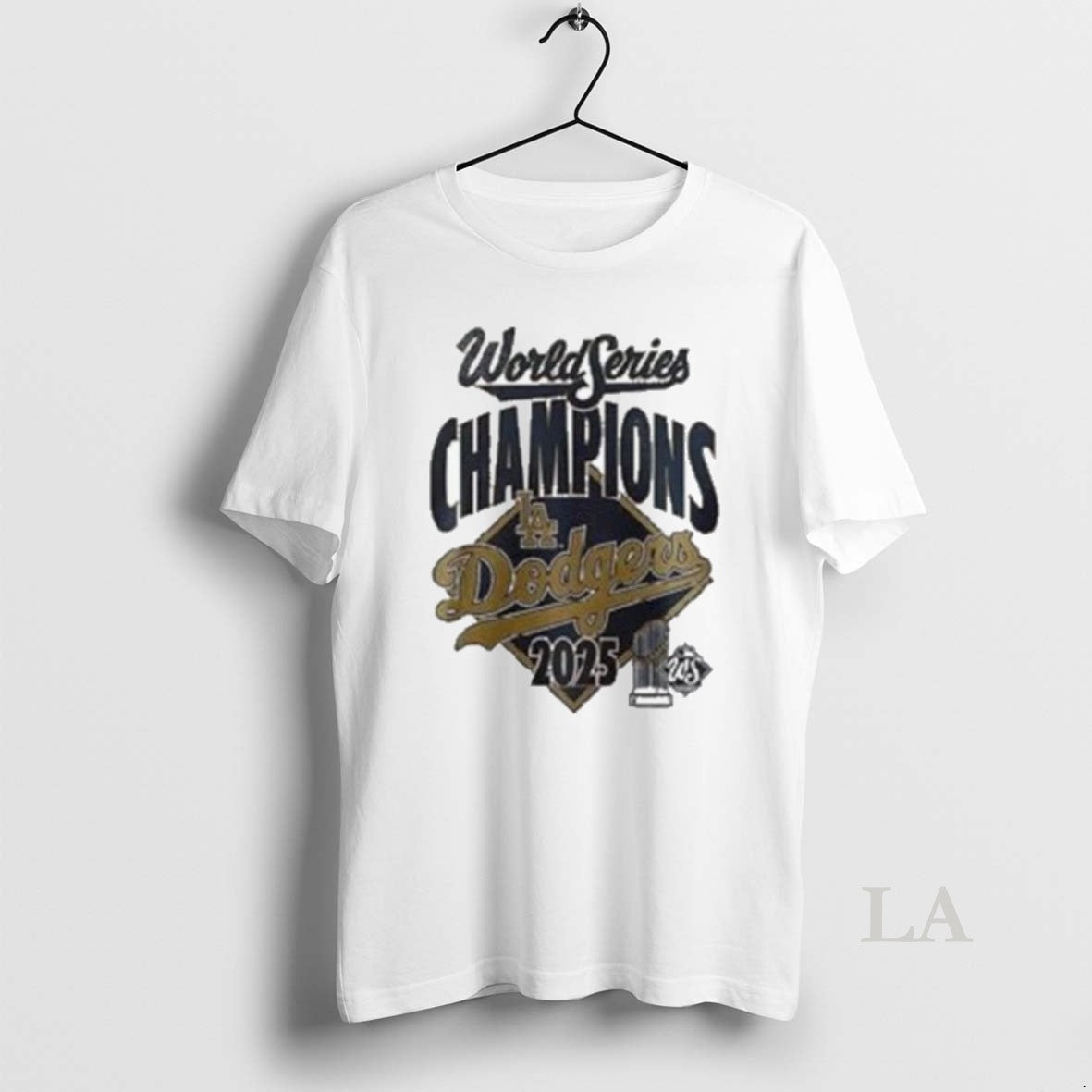 Original Los Angeles Dodgers 2025 Back To Back World Series Champions Logo 2 Sided T-Shirts, Hoodie, Sweatshirt