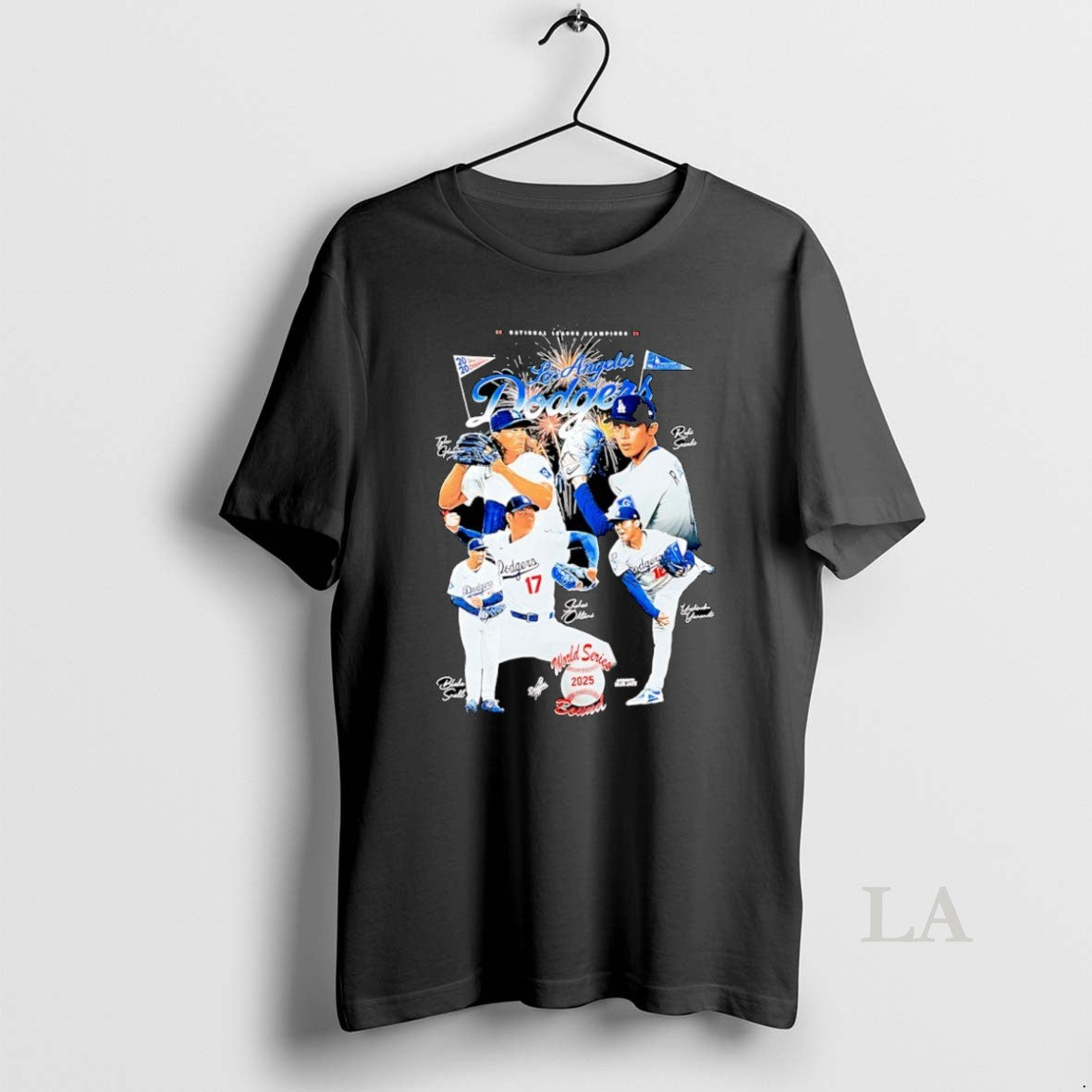 Original Los Angeles Dodgers 2025 World Series Bound Signature T-Shirts, Hoodie, Sweatshirt | InkNestWear.com