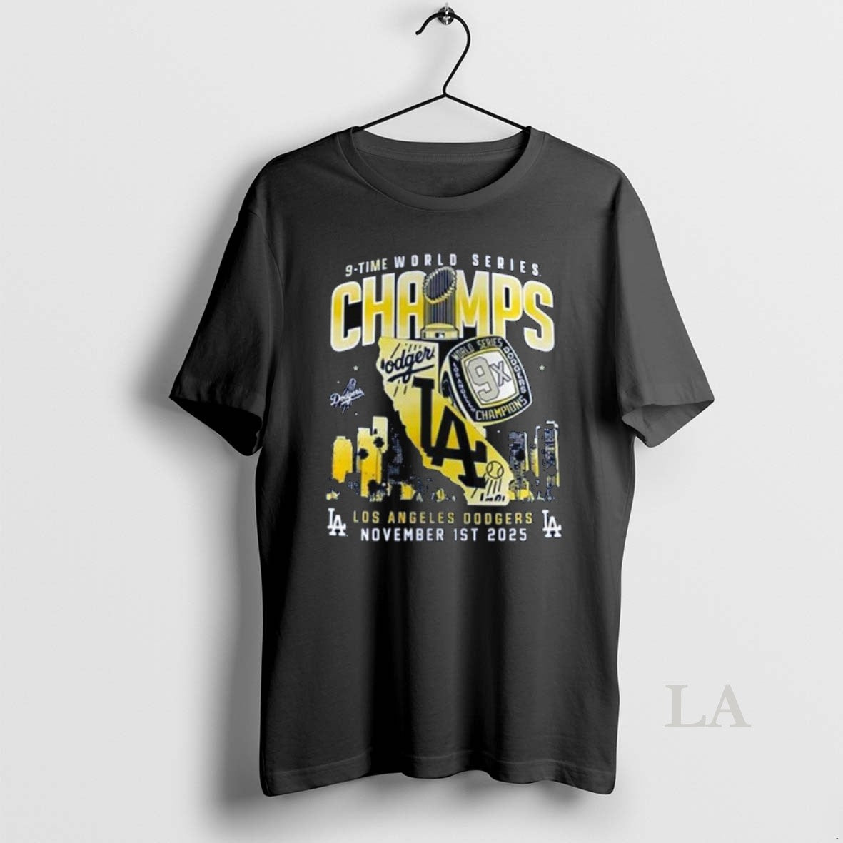 Original Los Angeles Dodgers 2025 Ws Champions 9x Long Sleve T-Shirts, Hoodie, Sweatshirt | InkNestWear.com
