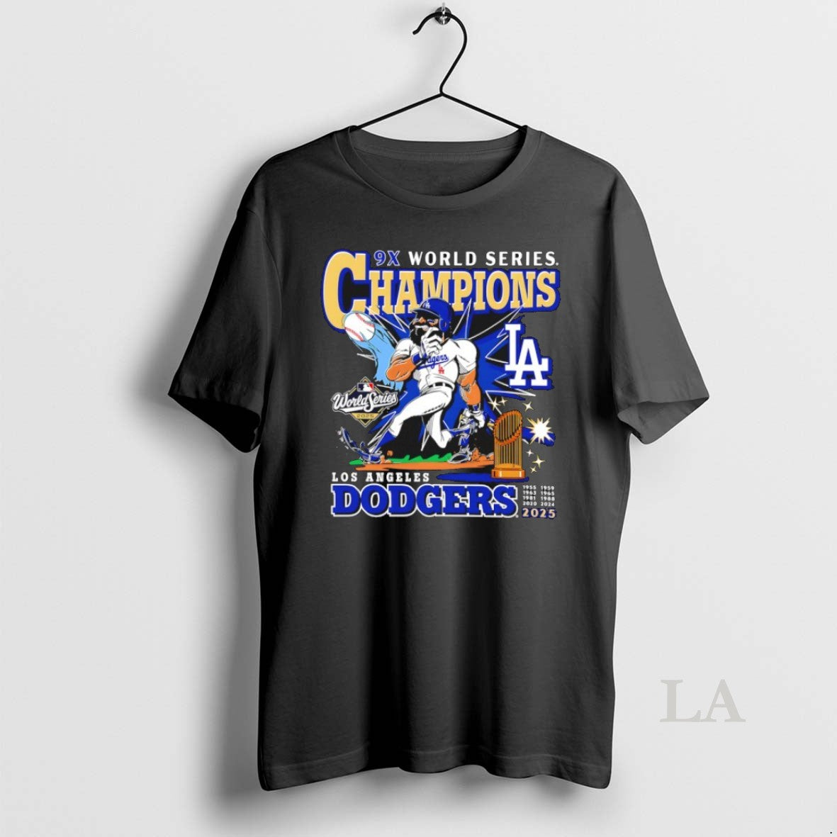 Original Los Angeles Dodgers 9x World Series Champions 2025 Player Cartoon T-Shirts, Hoodie, Sweatshirt | InkNestWear.com