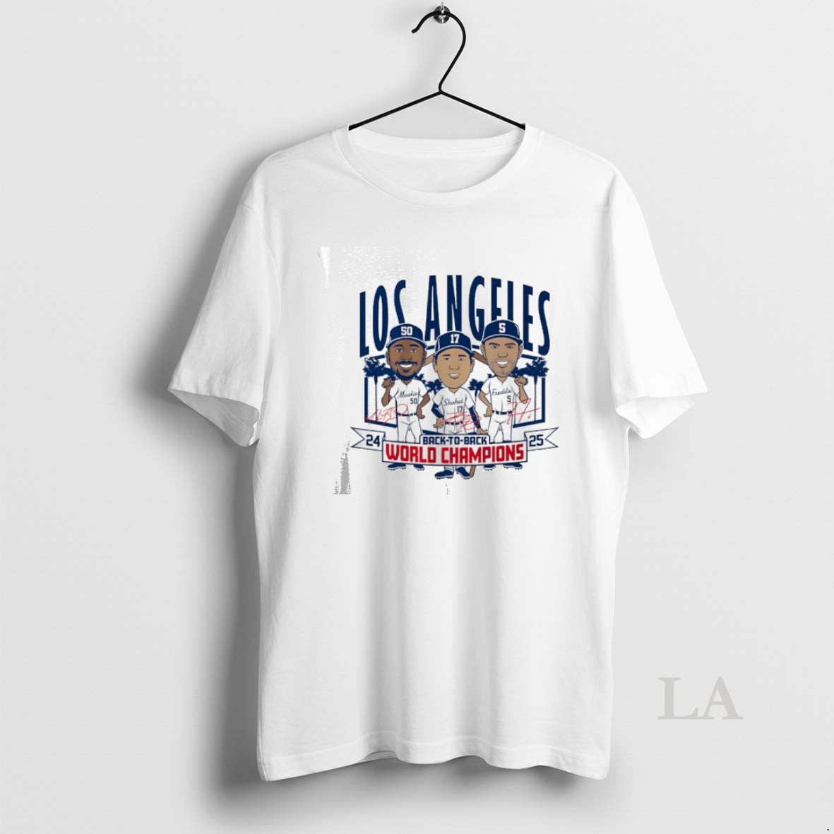 Original Los Angeles Dodgers Back To Back 2024 2025 World Champs Mookie Shohei And Freddie T-Shirts, Hoodie, Sweatshirt
