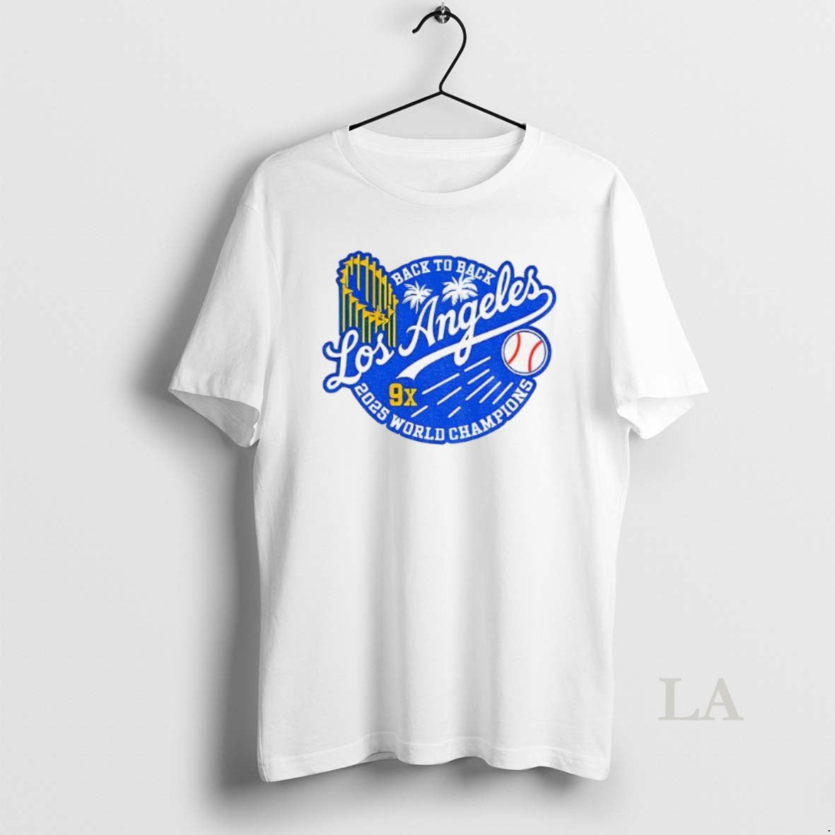 Original Los Angeles Dodgers Back To Back 9x World Champions 2025 Logo T-Shirts, Hoodie, Sweatshirt | InkNestWear.com